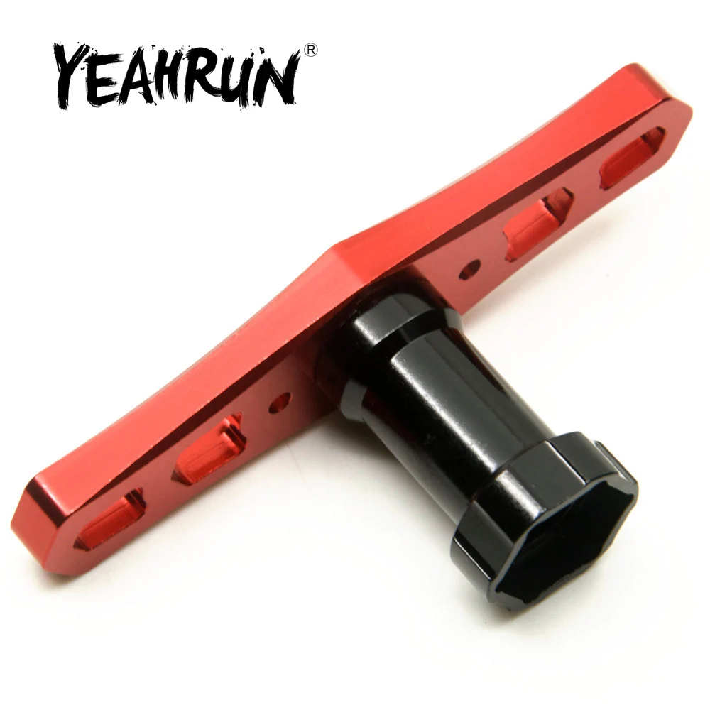 YEAHRUN Metal Tools Wheel Hex 17mm Nuts Sleeve Wrench  Disassemble Tool for HSP HPI 1/8 RC Buggy Car Truck Parts