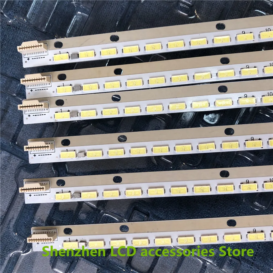 Strip lampu latar LED 535MM LED 54LED untuk LG KDL-42R500A 0062A 0103A TX-L42DT60 42LA644V 42LA641S 42LA6400 42 ''V13 Edge