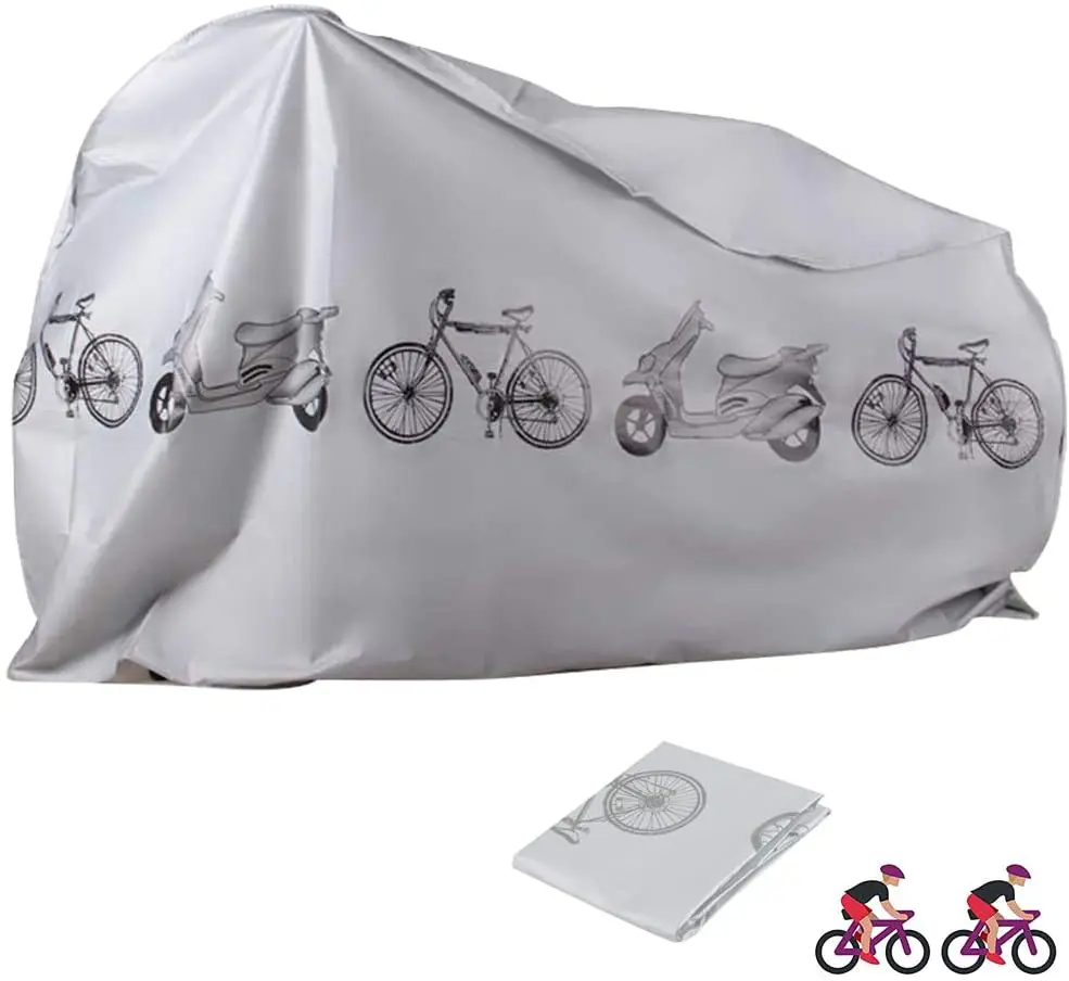 Waterproof Bike Cover Outdoor Rain Sun UV Dust Wind Proof for Mountain Road Electric Bicycle Full Car Covers