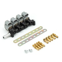 LPG/CNG Sequential Fuel System Injection Auto Gas  conversion Kit Injector Rail 2 or 3 ohm Car Injector