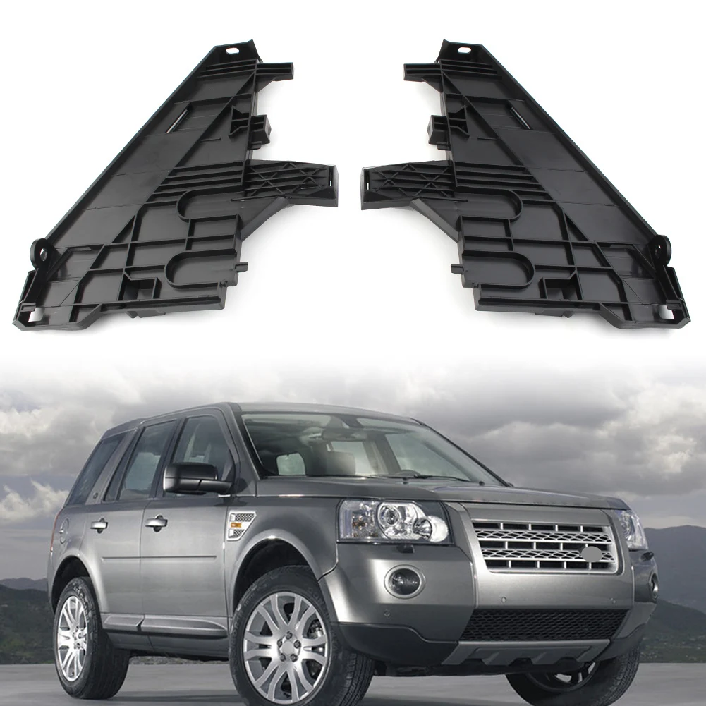 2x For Land Rover Freelander 2 LR2 Headlamp HeadLight Support Bracket Black ABS Auto Parts Left + Right