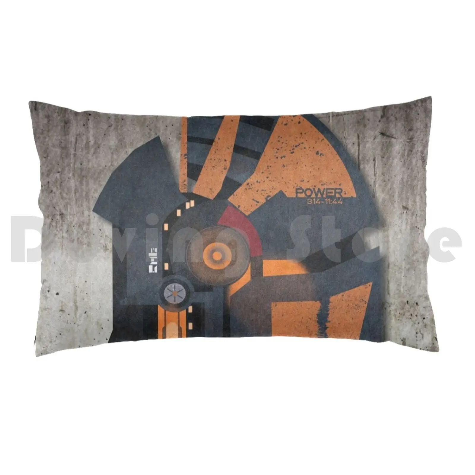 Combine H.e.v Charger-Half Life Pillow Case DIY 50*70 Half Life Half Life Half Life 2 Black Mesa Gordon Freeman