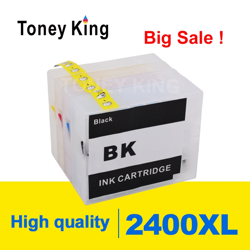 

Перезаправляемый картридж Toney King для принтера Canon PGI-2400, MAXIFY IB4040, iB4140, MB5040, MB5140, MB5340, MB5440