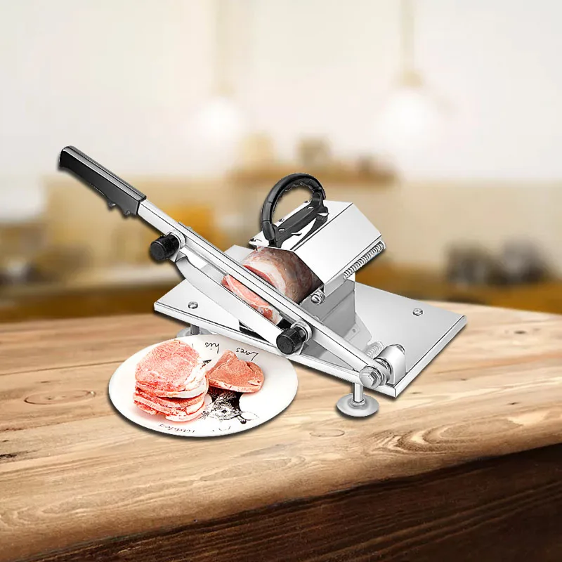 Slicer Bone Cutting Machine Meat Minced Lamb Meat Slicer Chicken Duck Fish Stainless Steel Commercial Household