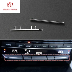 For Mercedes Benz E Class W212 Console Air Conditioning Buttons Decoration Trim 2008-2015 Light Auto Accessories E260 E300 E350