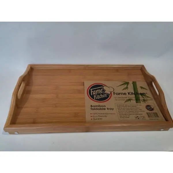 DOLBOVI Bamboo flip foldable large size tray free shipping tray поднос plateau de service