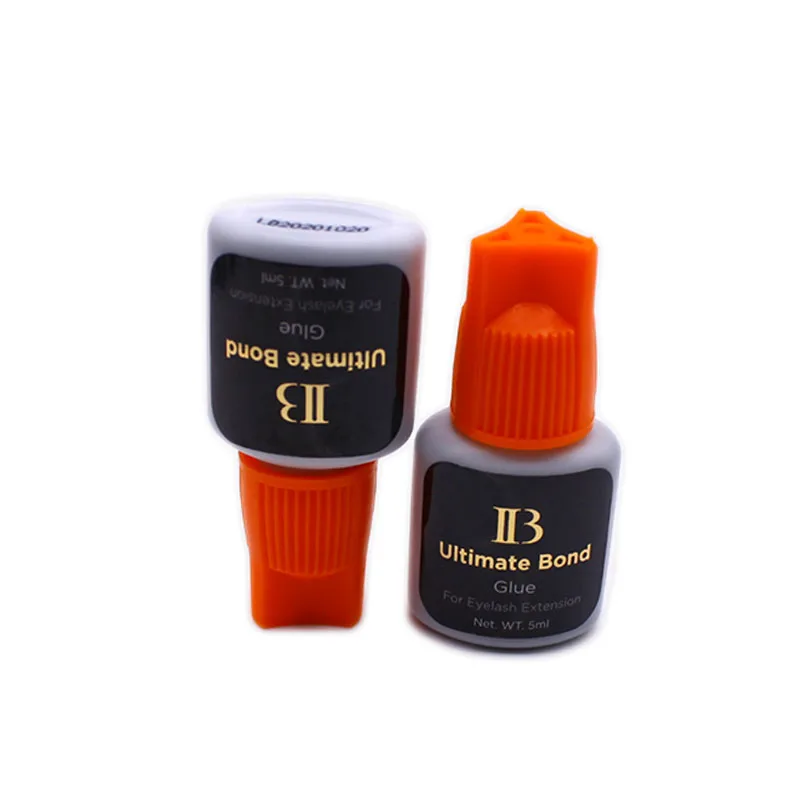 2 bottiglie IB Ultimate Bond extension colla 5ml originale corea adesivo ad asciugatura rapida odore basso nessuna irritazione strumenti per il trucco