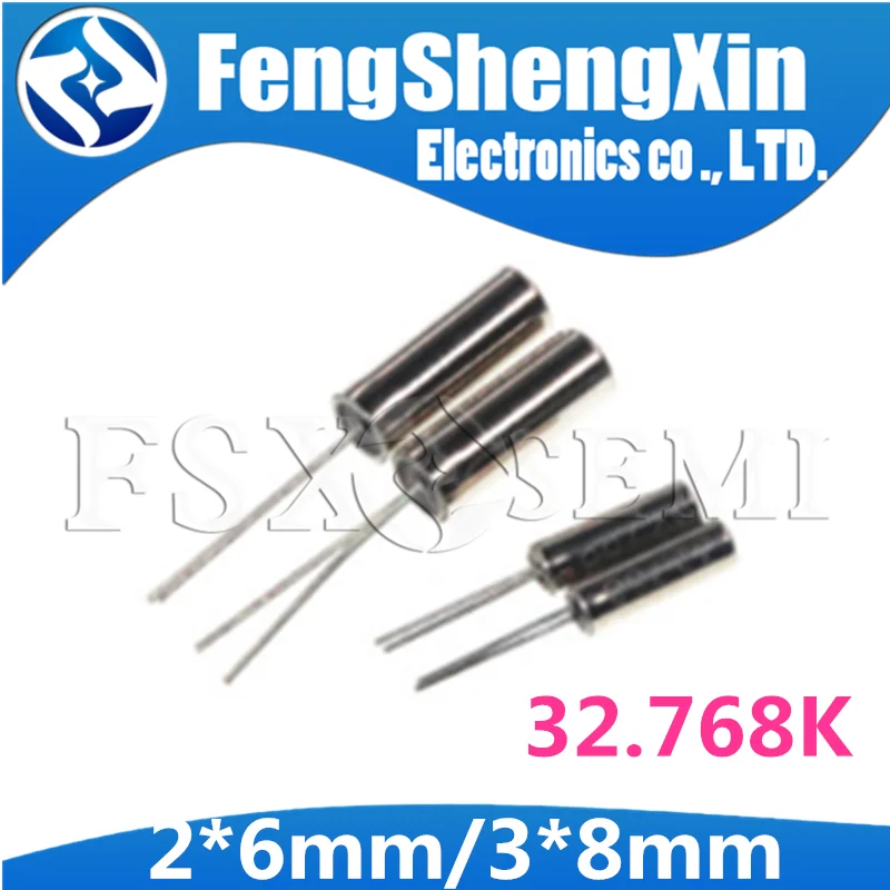 10pcs  MC306 FC-135 MC-146 32.768KHz 32768Hz 3x8 Crystal Oscillator MC-306 3*8mm 2*6 2x6mm quartz crystal unit