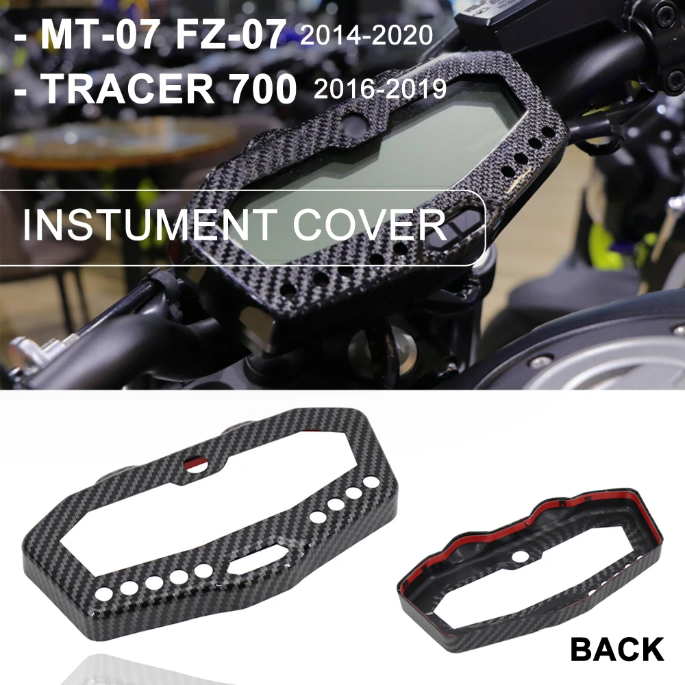 

Instrument shell Meter Case Gauge Cover Speedometer shell For Yamaha MT07 FZ07 2014-2020 Tracer 700 2016-2019 Motorcycle 2018