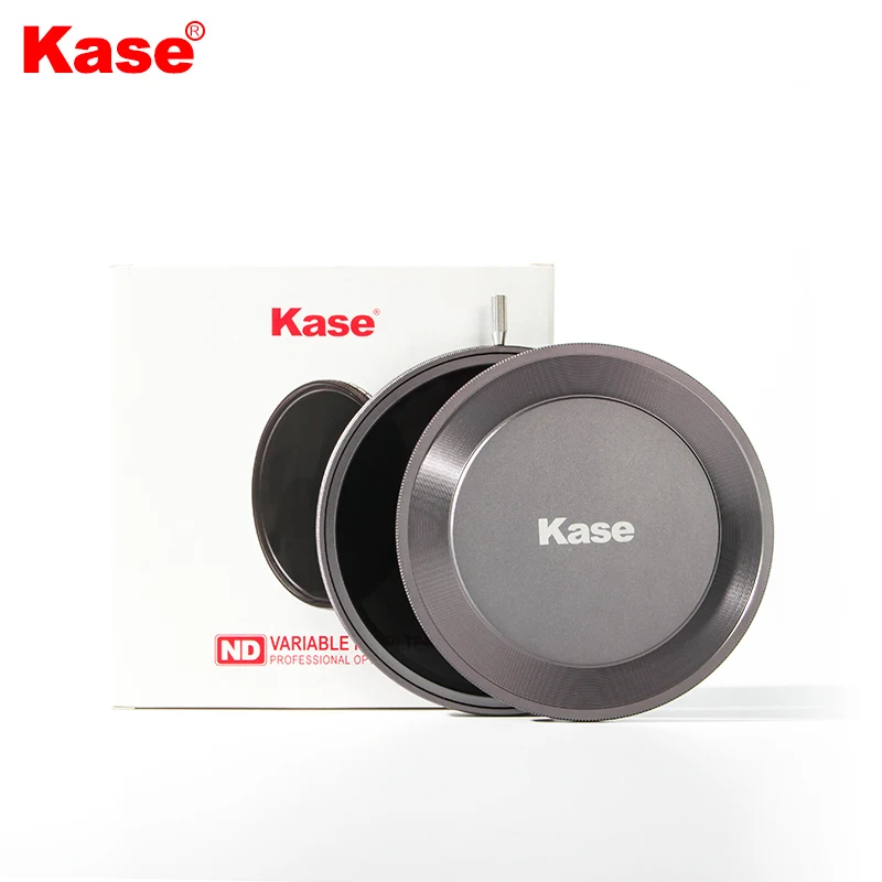 

Kase ND2-5 / ND6-9 / ND3-1000 Variable Neutral Density Filter With Magnetic Lens Cap