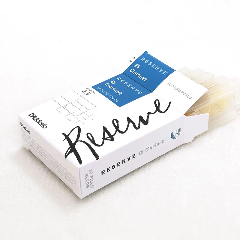 The United States RICO Reserve Professional Level Manual Customization Classic Bb Clarinet Reeds