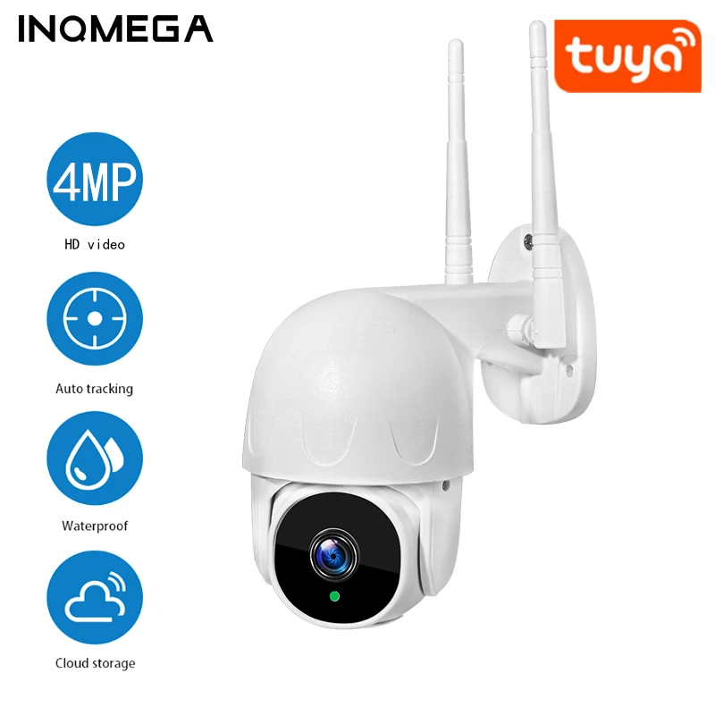 

IP-камера INQMEGA TUYA PTZ уличная с поддержкой Wi-Fi, 4 МП