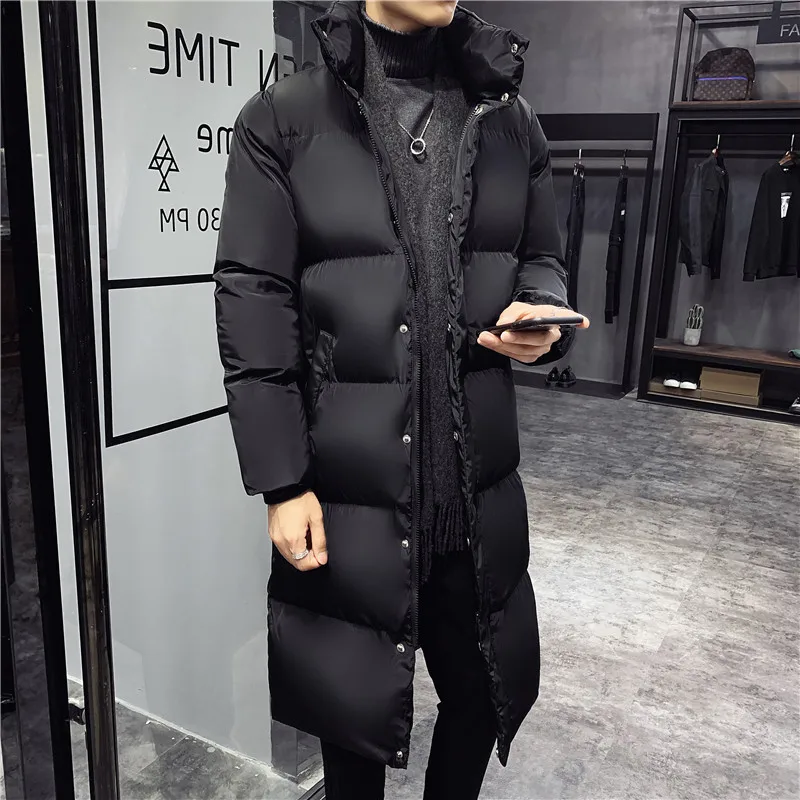 2024 winter Long style Mens fashion Parkas Mens Overcoat Winter Casual Jacket thicked warm coat Men Parka Coats size M-5XL MY11