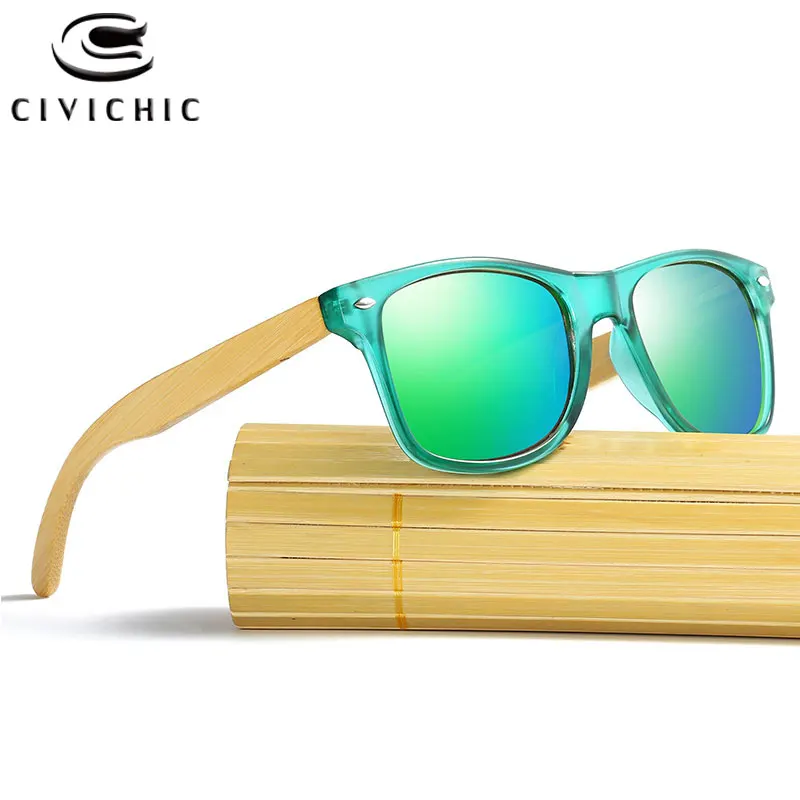 

Chic Bamboo Sunglasses Women Polarized Glasses Retro Cat Eye Glasses Mirror Coated Driving Oculos Wood Gafas De Sol Mujer KD039