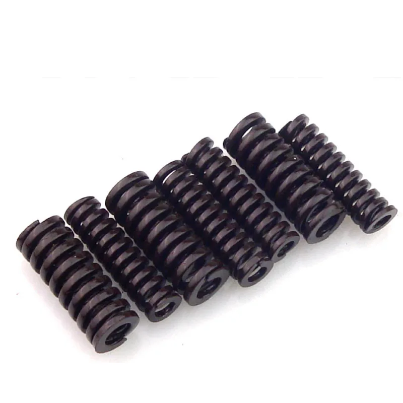 Resorte de compresión de molde troquelado, resortes de estampado de carga Extra pesada marrón OD 18mm ID 9mm para longitud de ensamblaje de Hardware 20mm-100mm, 1 unidad