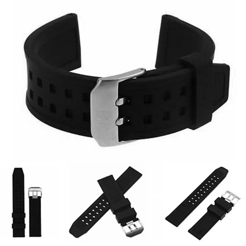 HOT SALES！！！New Arrival 23mm Silicone Wrist Watch Band Bracelet Strap Belt Replacements Suitable for Luminox Wholesale Dropshipp