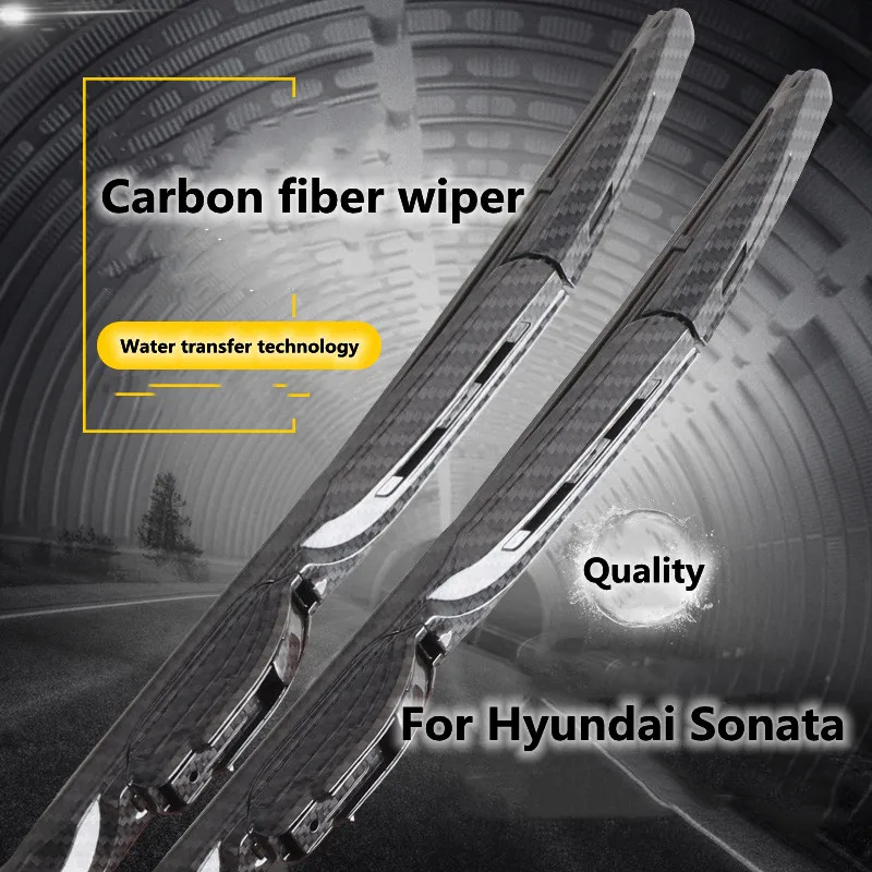 

Suitable for Hyundai Sonata 8th 9th 10th generation old Sonata upgrade and modification carbon fiber wiper exterior accessories