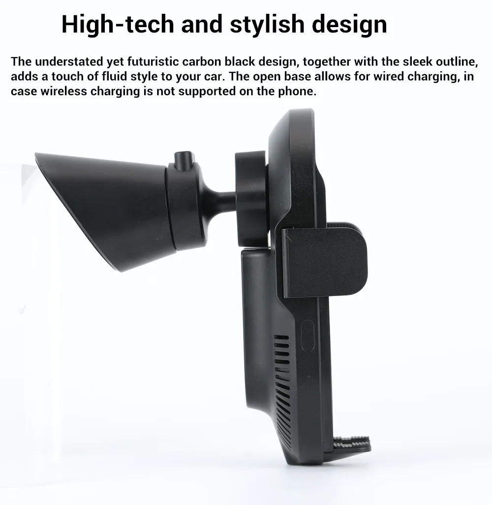 Huawei SuperCharge Wireless Car Charger 50W Max Intelligent Both Side Sensor Mounting Dual Charging 3D Cooling Fast Charger