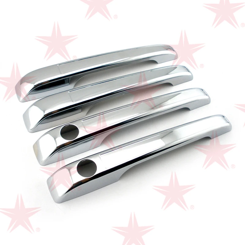 Chrome Exterior Door Handles Cover Set Trim for VW MK1 MK2 Golf Jetta Rabbit 4 Pics