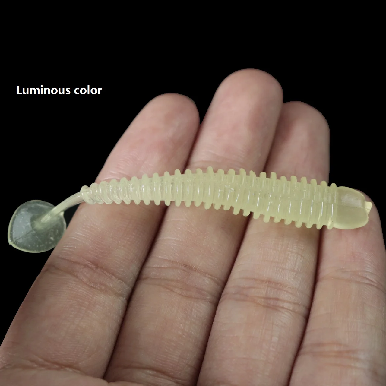 10pcs/lot soft Fishing Lure 5cm/0.7g Jig Wobblers Swimbait Artificial  Spiral T tail Silicone Bait worm pesca Carp Bass Lures