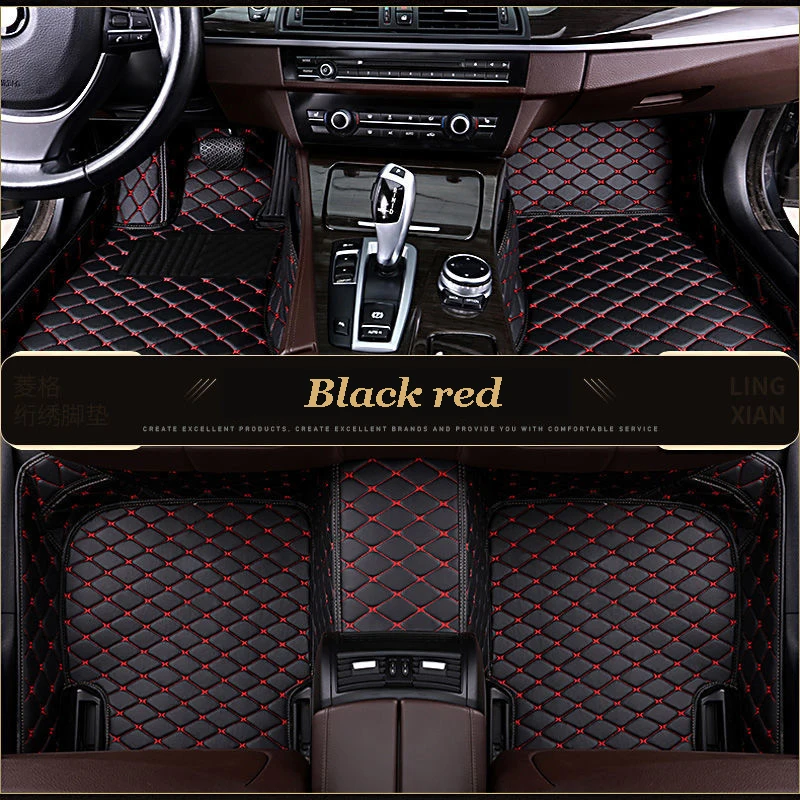 Custom car mats for Citroen C4 Aircross 2012 2013 2014 2015 2016 2017 Non-slip and easy-to-clean custom car trunk Car Accessory