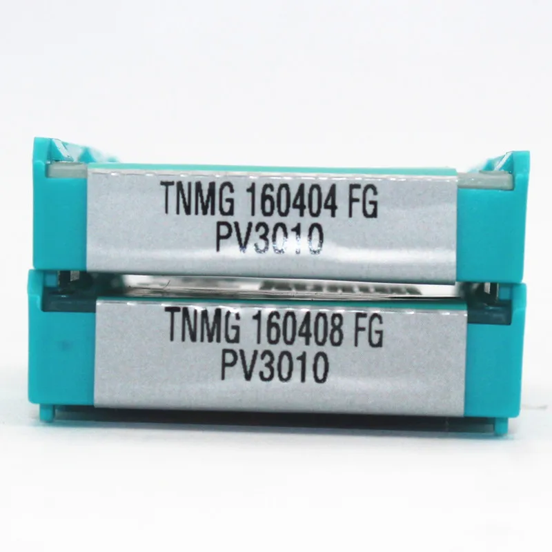Imagem -05 - Tnmg 160404 08 fg Pv3010 Cermet Externo Torneamento Inserções Cnc Torno Ferramentas de Corte
