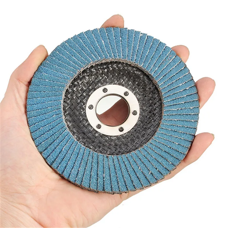 4pcs Quality Flap Disc 115/125mm Sanding Disc Abrasive pad 40/60/80/120 Grit Grinding Wheels For Angle Grinder Metal Polishing