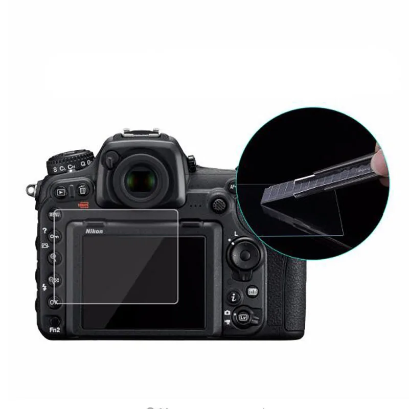 Szkลo hartowane do aparatu Nikon D5 D500 D600 D610 D7100 D7200 D750 D780 D800 D800E D810 D850 ekran aparatu folie ochronne