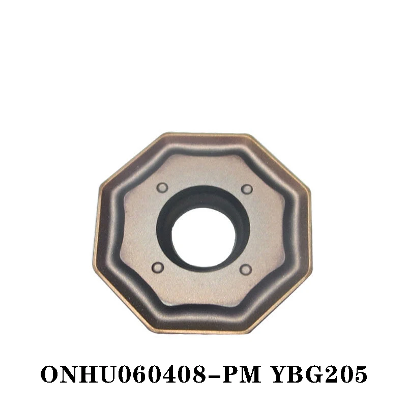 ZC 100% Original ONHU ONHU060408-PF ONHU060408-PM ONHU08T624R-GM de insertos para fresado de carburo alta calidad 10 Uds