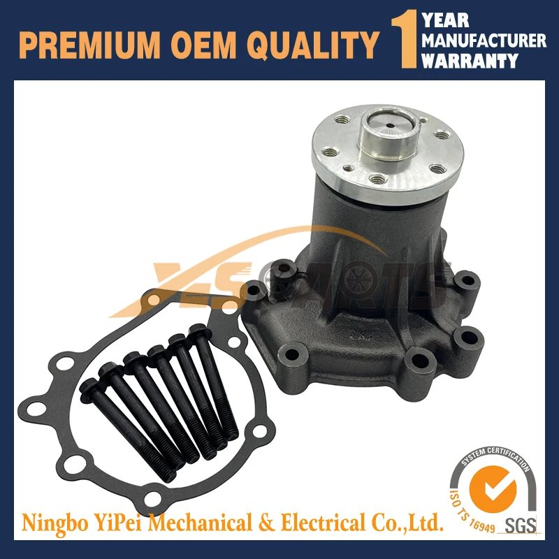 

New Water Pump For ISUZU 4HK1 4HK1T 4HK1-TC 8-98038-845-0 8-98022-822-1