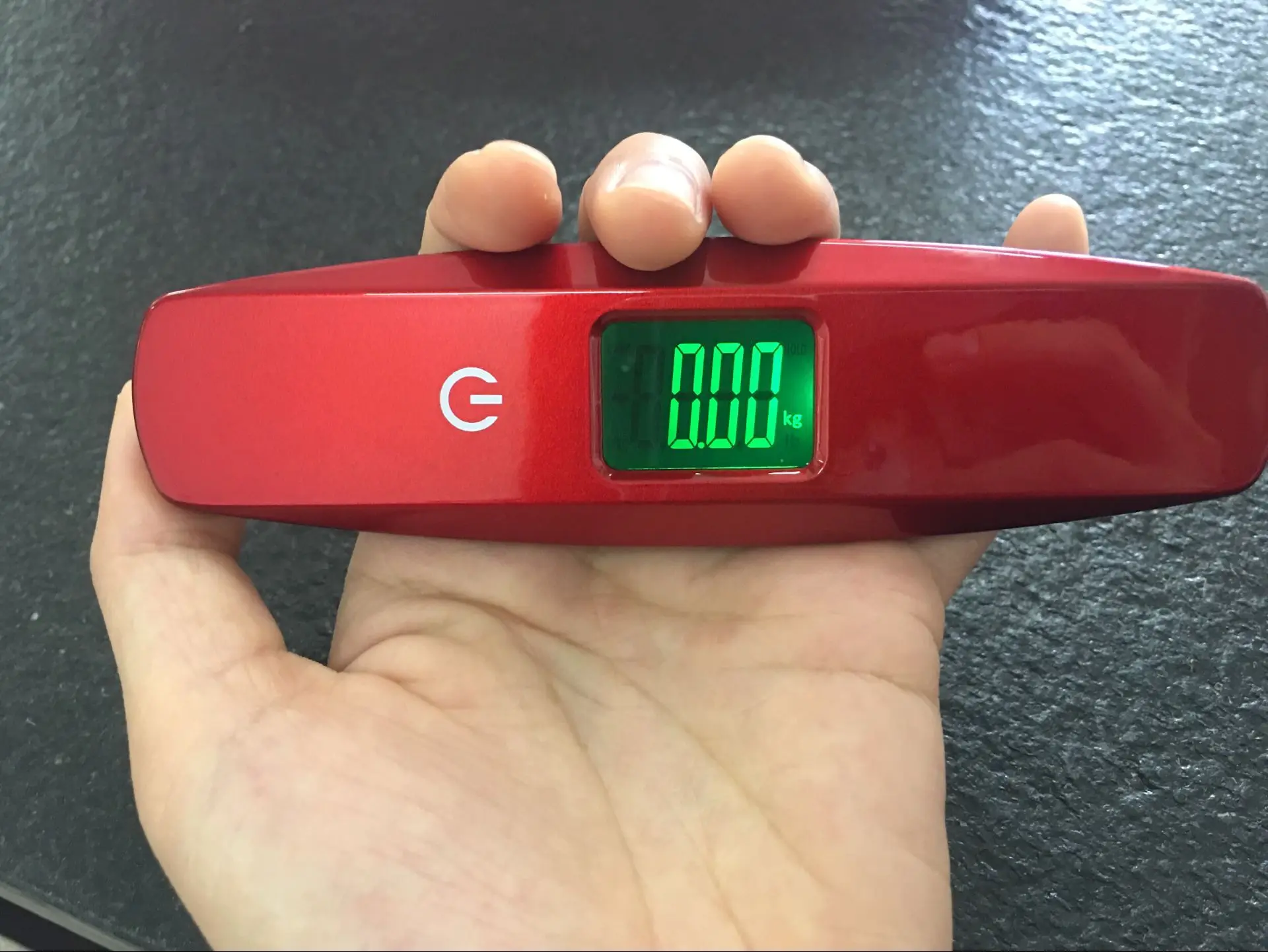 Touch Button Luggage Scale With Backlight 50kg High Precision Portable Scale Portable Travel Scale Gold Diamond Jewelry Scale