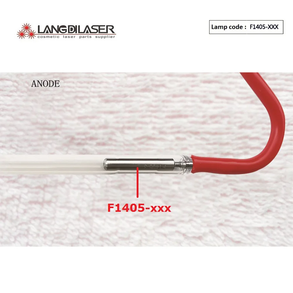 UK Lamp F1405-xxx / Made In UK First Light Ipl Flash Lamp Size : 7*50*115F / IPL Lamp For Keslaser / Guarantee 1 Million Times