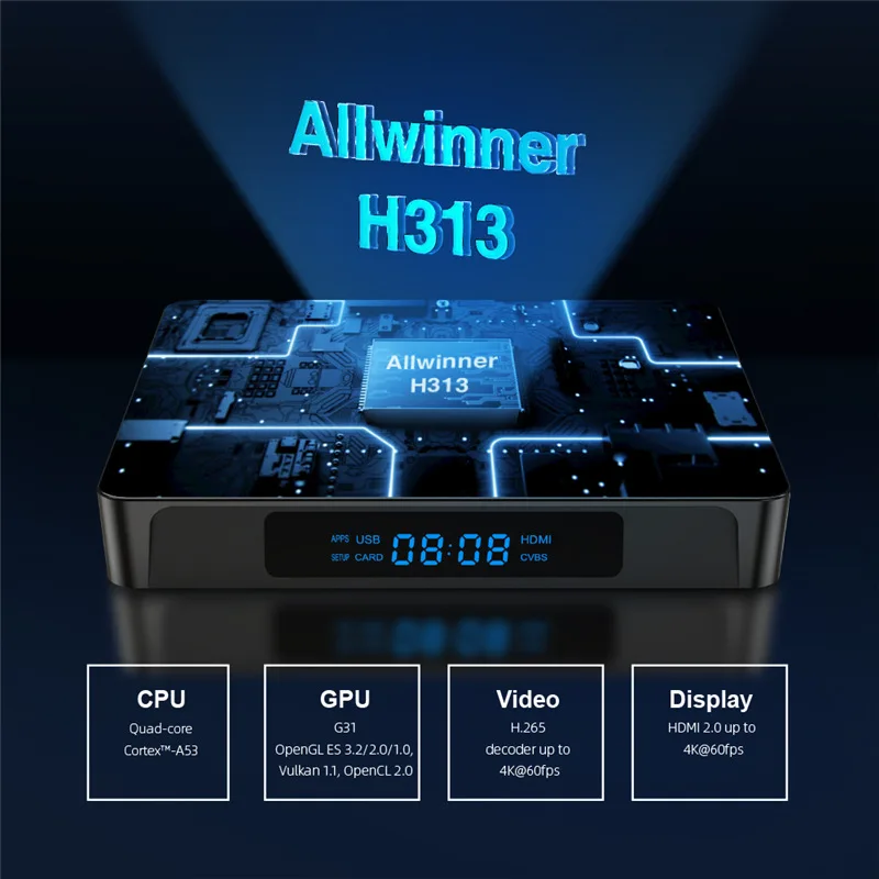 Dispositivo de TV inteligente X96Q Pro, decodificador con Android 2022, Allwinner H313, cuatro núcleos, 2 gb, 16 gb de ROM, 10,0 gb, 5 gb, Wifi Dual, 4K, HD, reproductor multimedia, 2,4