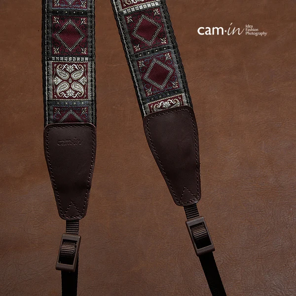 cam-in embroidered micro SLR camera strap for Sony Leica Nikon Canon camera cam7581