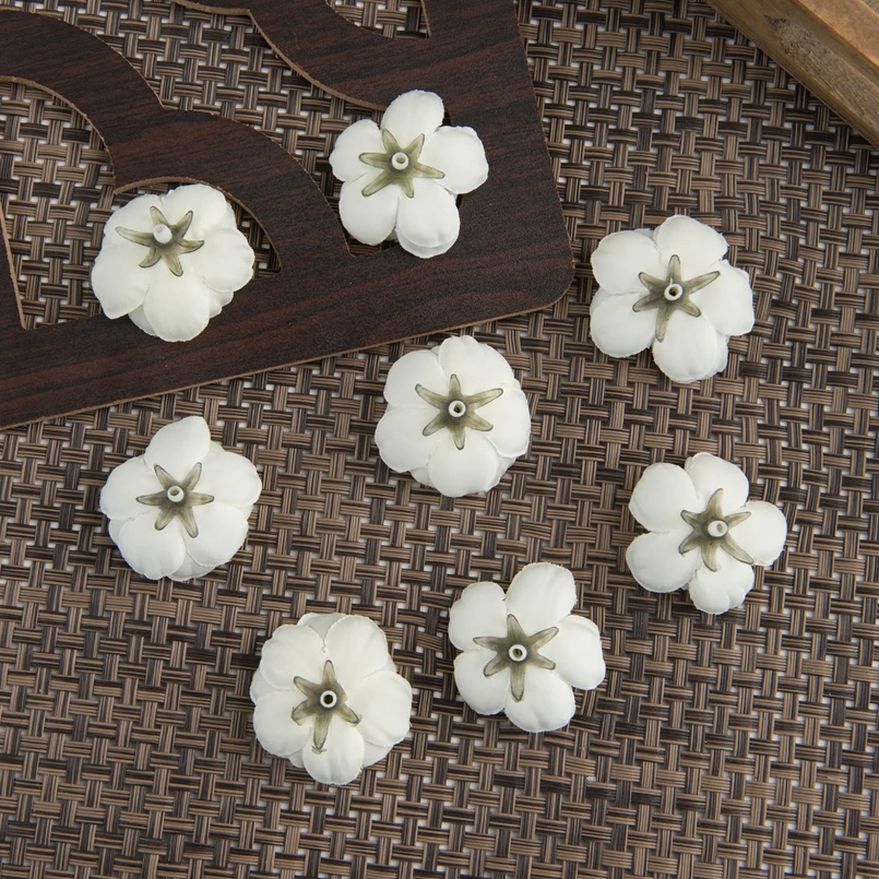 50 Stück künstliche Blumen, Großhandel, Seiden-Kirschblüten, Hochzeitsdekoration, Bastelarbeiten, Kränze, Heim- und Raumdekoration, DIY, Scrapbooking, Geschenkbox – Detail 6
