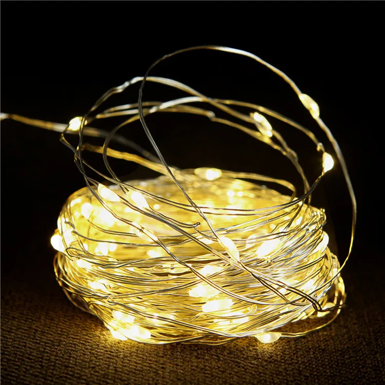 10M USB LED String Light Waterproof LED Copper Wire String Holiday Outdoor Fairy Lights For Christmas Party Wedding Decoration