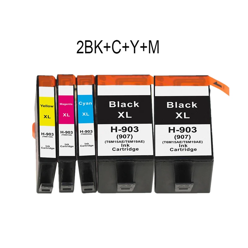 ASW 5PK 903XL for HP 903XL 903xl hp903xl ink cartridge compatible for HP Officejet Pro 6950 6960 6970 6975 printer