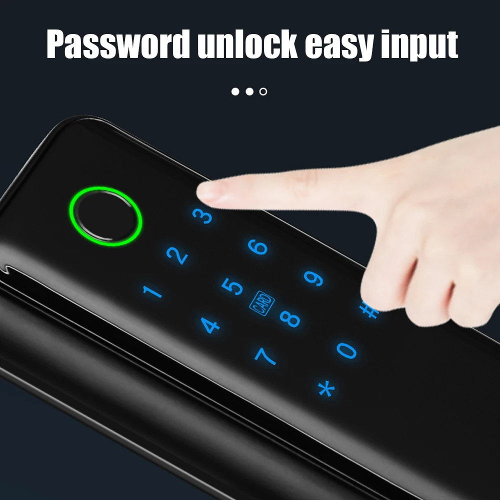 Fingerprint Cerradura Inteligente TTlockApp Lock Fechadura Eletronica Security Smart password Lock bluetooth WiFi RFID Door Lock