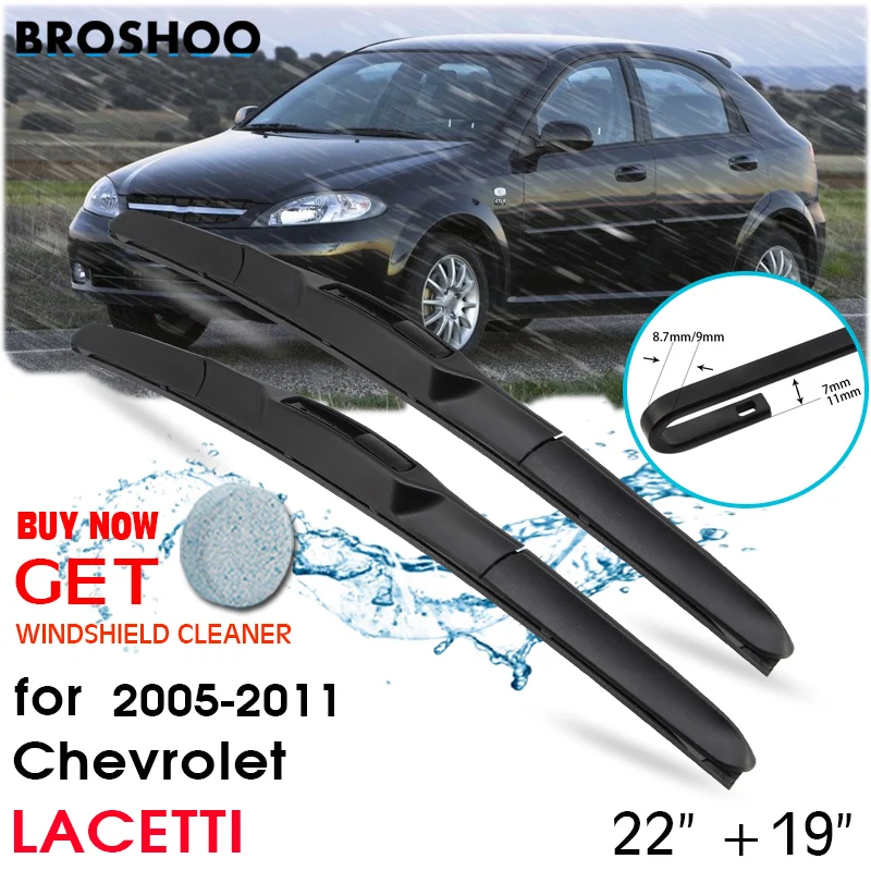 

Car Wiper Blade Front Window Windscreen Windshield Wipers Blades Auto Accessories For Chevrolet LACETTI 22"+19" 2005-2011