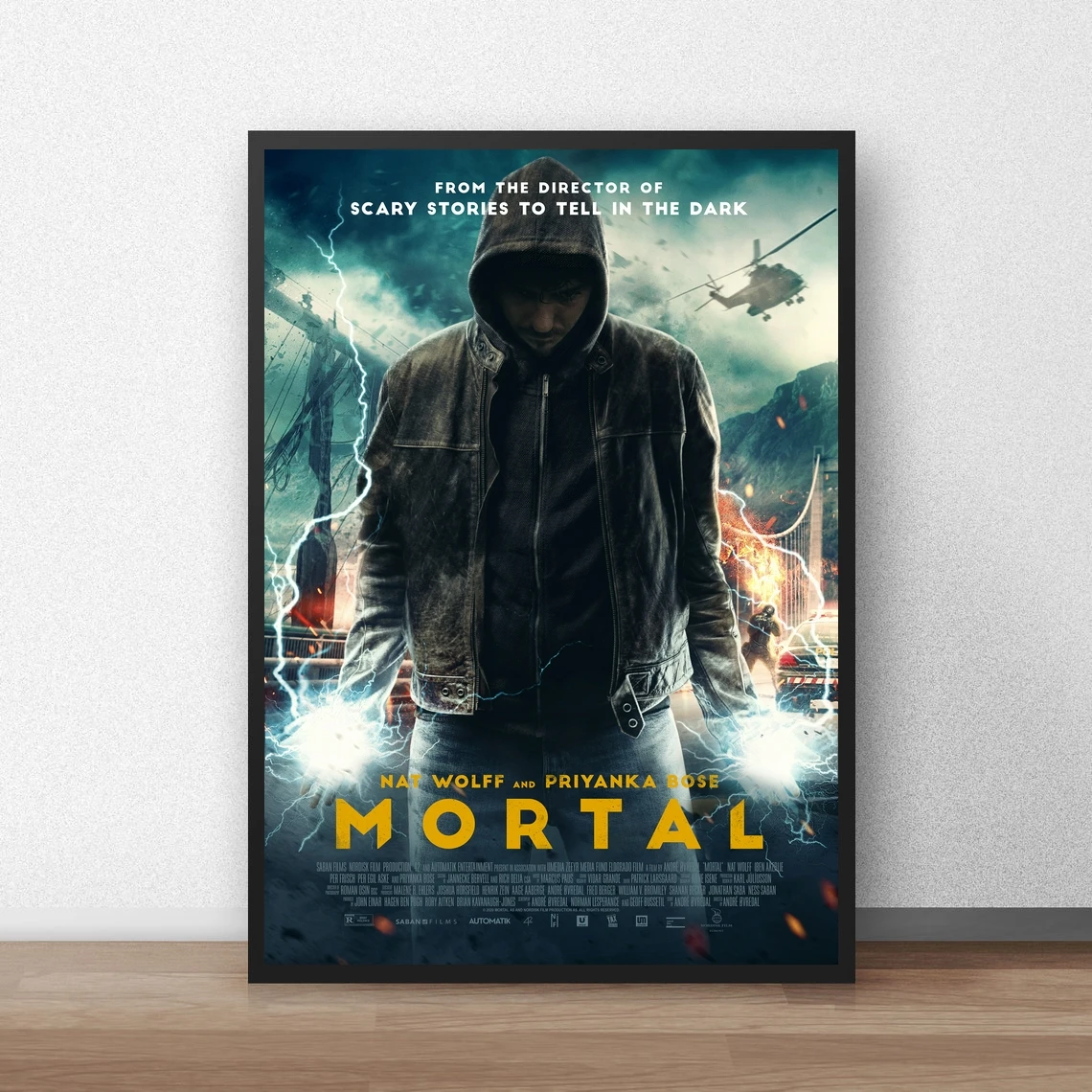 Mortal Classic Movie Poster Canvas Print Home Decoration Wall Painting ( No Frame )