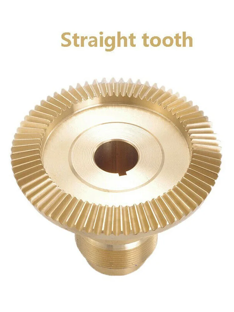 1PC NEW Straight Tooth copper Drive Gear For Automatic Feeder APF-500 Parts Milling Machine Copper Gear Accessories