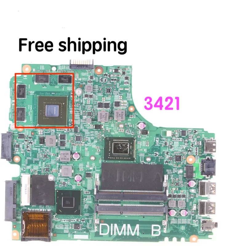 

Материнская плата для ноутбуков Dell Inspiron 3421 12204-1 DNE40-CR PWB:5J8Y4 REV:A00 материнская плата 100% протестирована Полная работа