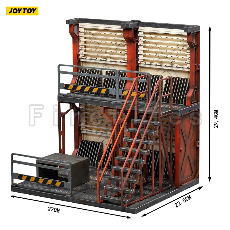1/18 JOYTOY Diorama Mecha مستودع منطقة سلاح أنيمي لعبة مجسمة شحن مجاني