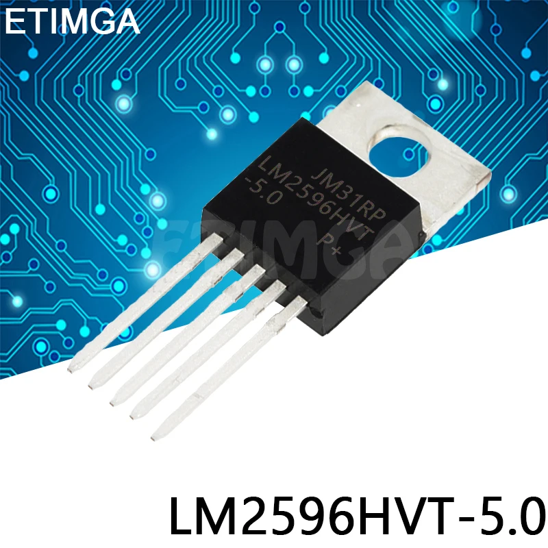 10PCS/LOT LM2596HVT-5.0/3.3/12V/ADJ TO-220 Transistor LM2596HVT-ADJ LM2596HVT-3.3V LM2596HVT-5.0 LM2596HVT-12V Voltage regulator