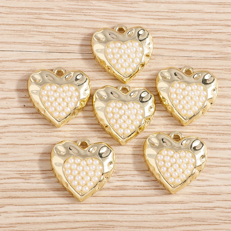 5 Stück 12 x 13 mm niedliche Perlen-Bowknot-Charms für Schmuckherstellung, Damenmode, Tropfen-Ohrringe, Anhänger, Halsketten, DIY-Armband, Basteln, Geschenk – Detail 30