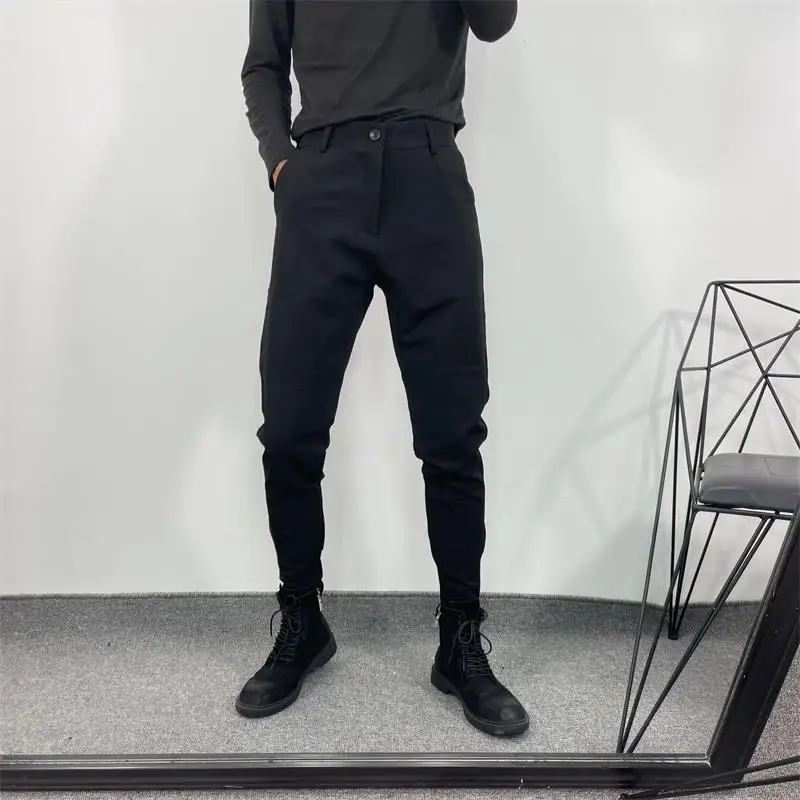 

Men's Harun Trousers Spring And Autumn New Slim Fashion Classic Simple Leisure Large Size Tapered Trousers