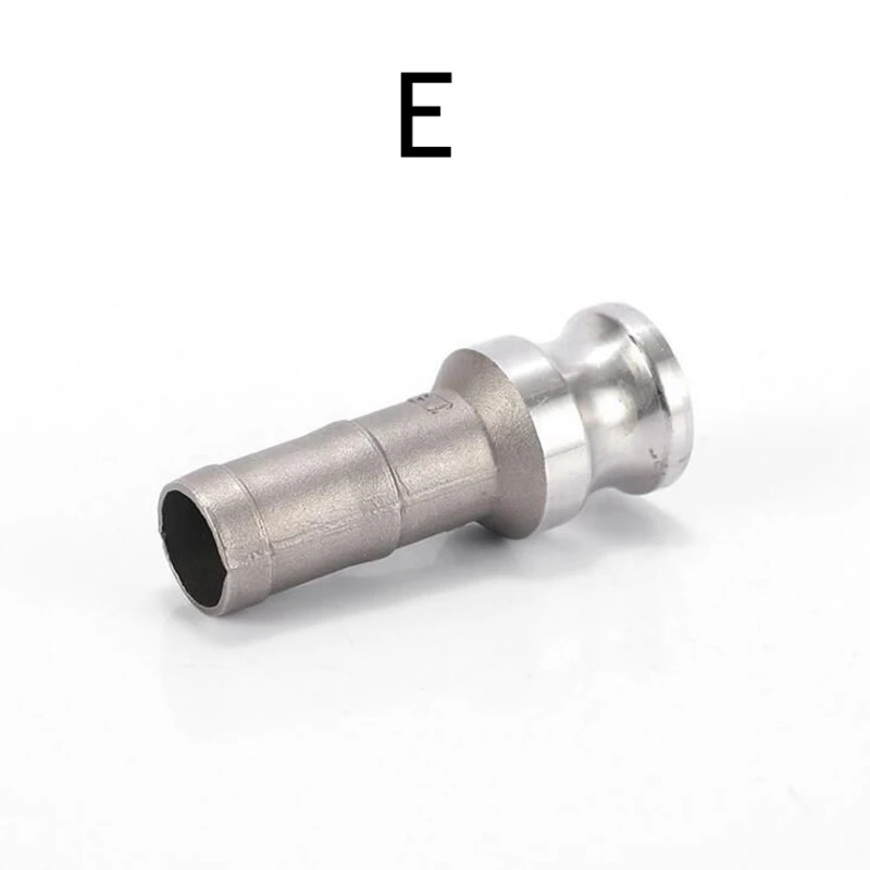 304 Stainless Steel Camlock Fitting A B C D E F DP DC Water Hose Pipe SS304 Quick Connector Release Coupling Plug End Cap