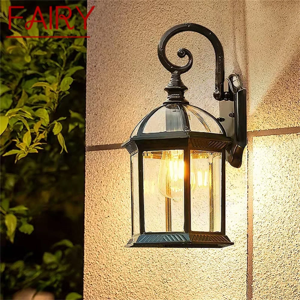 

FAIRY Outdoor Sconces Wall Lamps Light LED Classical Waterproof for Home Balcony Decoration