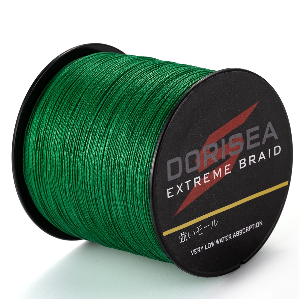 DORISEA 4-fach Geflochtene Extrem Robuste 100M 6LB-100LB PE Multifilament Angelschnur Pesca – Detail 11