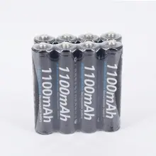 Rechargeable AAA NiMH batteries 1100mAh pack #2